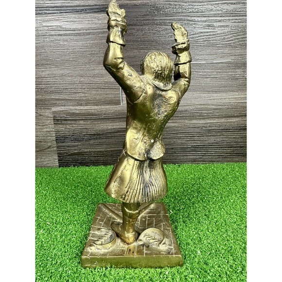 Handmade Brass‎ Bearded soldier With Hands Raised Above made in britian - Picture 5 of 10
